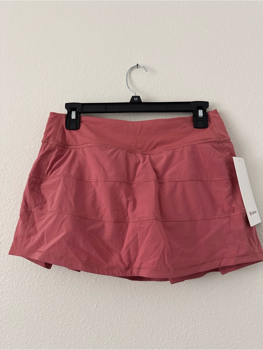 NWT Lululemon Pace Rival Mid Rise Skirt Heathered Gray Size 6